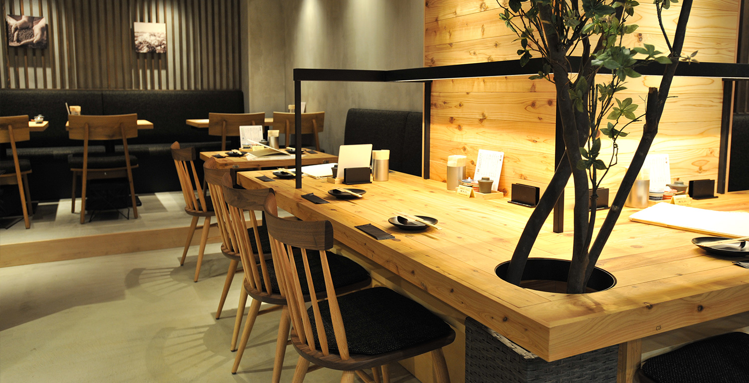 じねんじょ庵の空間 武蔵小杉店の空間