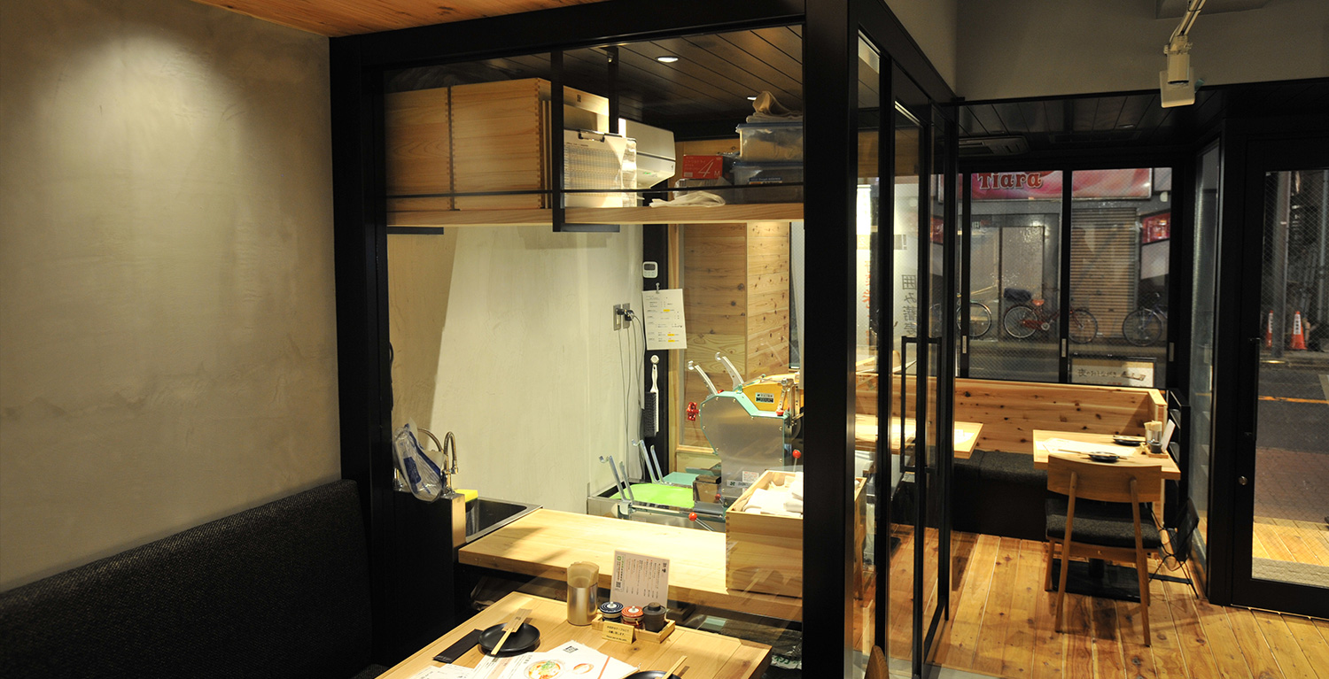 じねんじょ庵の空間 武蔵小杉店の空間