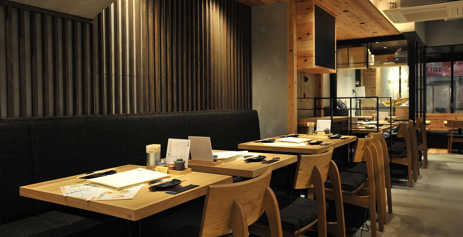 じねんじょ庵の空間 武蔵小杉店の空間