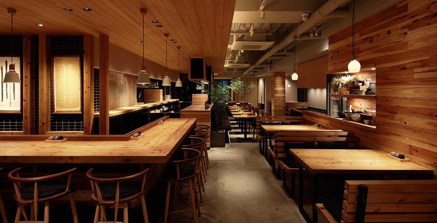 じねんじょ庵 青葉台店の空間